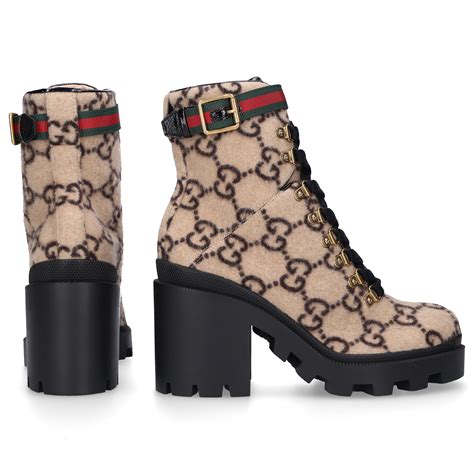 gucci printed boots|gucci boots for women.